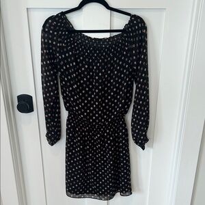White House Black Market Mid-Length Black Dress (XS)